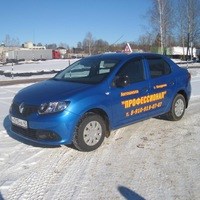 Логотип компании Профессионал, автошкола